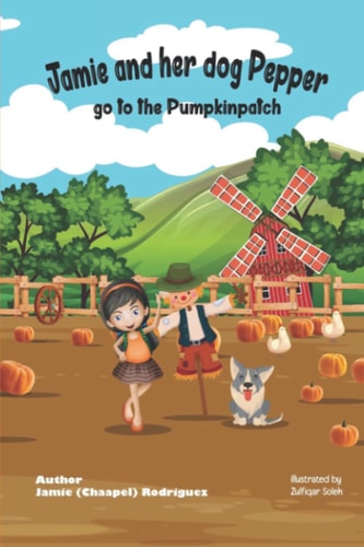 Jamie and Her Dog Pepper Go to the Pumpkinpatch