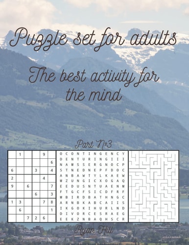 Puzzle Set for Adults The Best Activity for the Mind Part 3