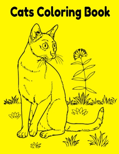Cats Coloring Book