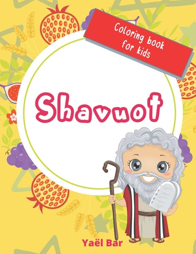 Shavuot - Coloring Book for Kids Jewish Holyday