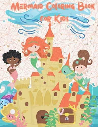 Mermaid Coloring Book for Kids