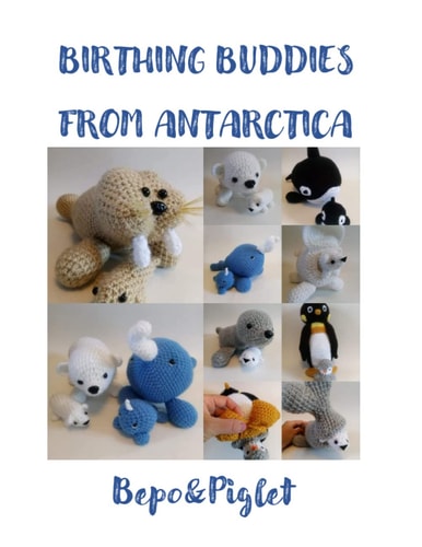 Birthing Buddies from Antarctica Bepo and Piglet Crochet Creations
