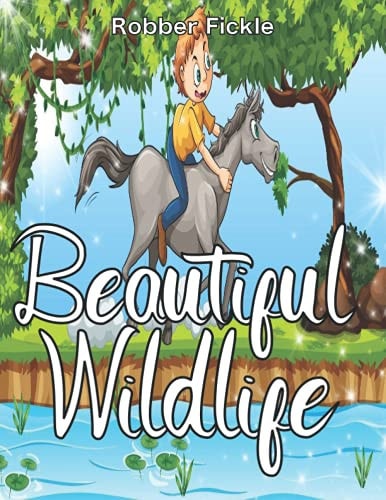 Beautiful Wildlife An Adult Coloring Book.