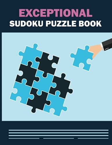 Funster 600+ Unique Sudoku Puzzles Easy to Hard Exceptional Brain Games Big Sudoku Book for Adults and Teens