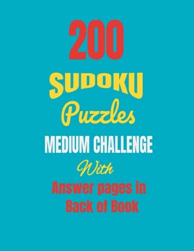 200 Sudoku Challenging