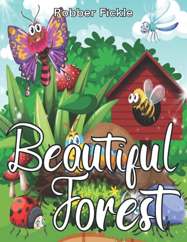 Beautiful Forest An Adult Coloring Book.