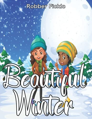 Beautiful Winter An Adult Coloring Book.