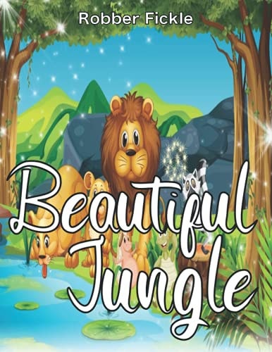 Beautiful Jungle An Adult Coloring Book.
