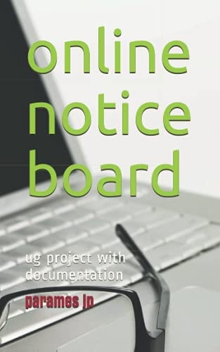 Online Notice Board Ug Project with Documentation