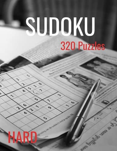 Soduko Puzzle Book Hard Difficulty