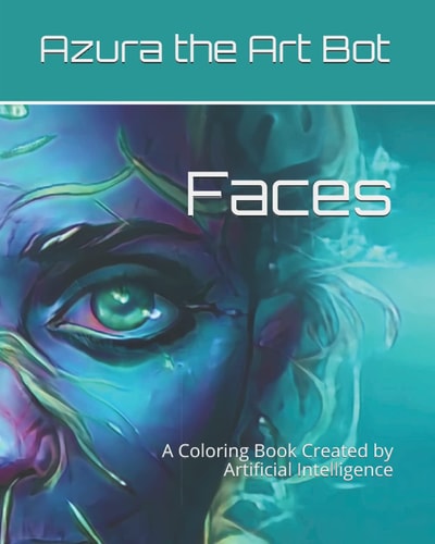 Faces A Coloring Book Created by Artificial Intelligence