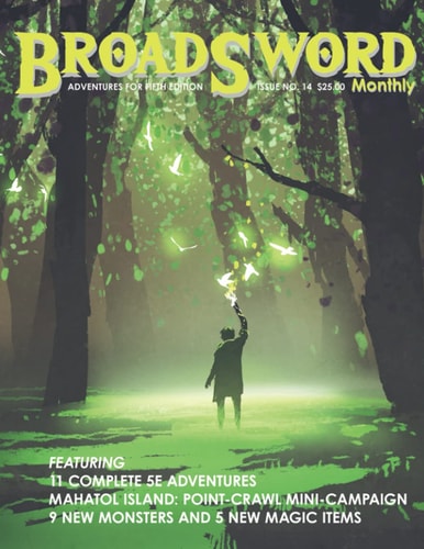BroadSword Monthly #14 Adventures for Fifth Edition