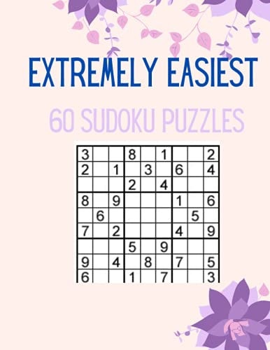 Extremely Easiest 60 Sudoku Puzzles Try To Solve!