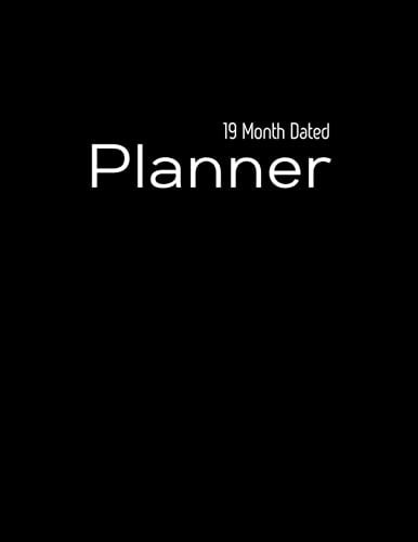 19 Month Planner June 2021 to December 2022
