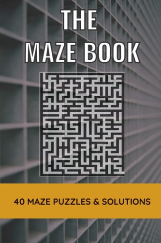 The Maze Book 40 Maze Puzzles & Solutions