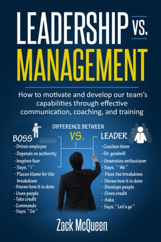 Leadership Vs. Management How to Motivate and Develop Our Team's Capabilities Through Effective Communication, Coaching, and Training