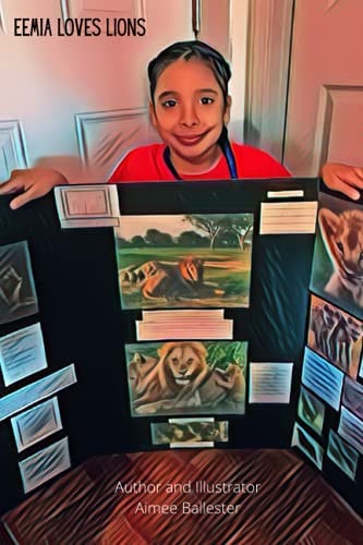 Eemia Loves Lions Children's Book