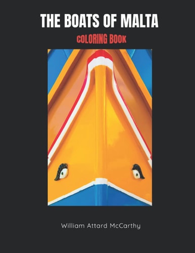 The Boats of Malta Coloring Book