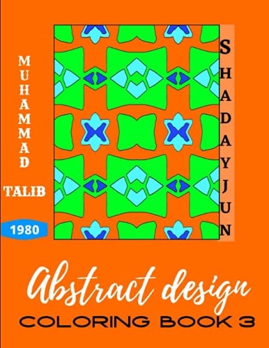 Abstract Design Coloring Book 3