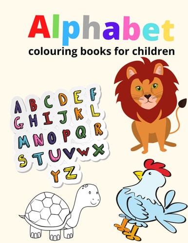 Alphabet Colouring Books for Children Activity Book