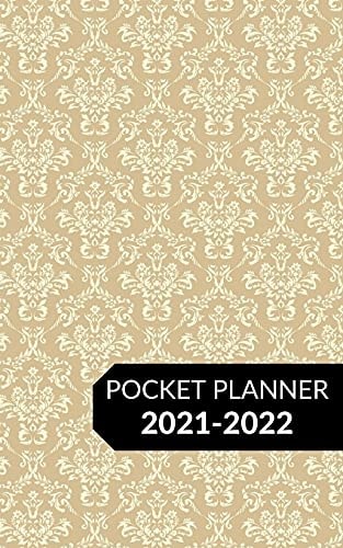 Pocket Planner 2021-2022 Two Year Weekly Calendar Planner January 2021 Up to December 2022 for Purse - Small Agenda Schedule - Organizer Notebook