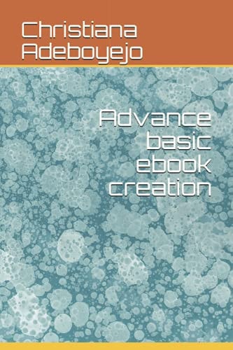 Advance Basic Ebook Creation
