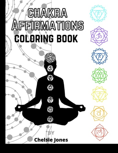 Chakra Affirmations Coloring Book