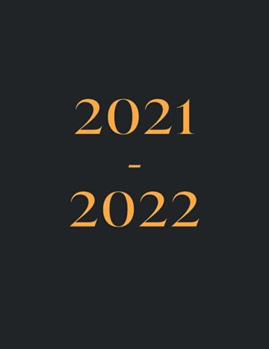 2021-2021 Diary Week To View Academic Year Weekly and Monthly Planner From July 2021 to June 2022.