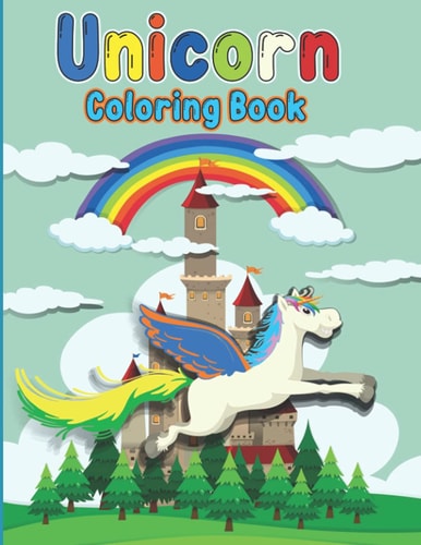 Unicorn Coloring Book Children's Fun Coloring Book For Preschool Ages 3-9