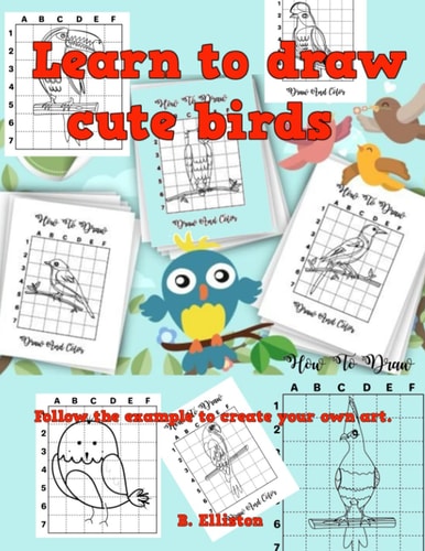 Learn to Draw Cute Birds Volume 1