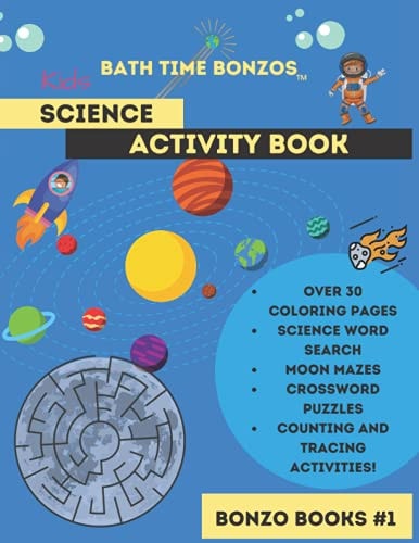 Bath Time Bonzos Space Coloring and Activity Book Adventures for the Bonzos in Your Life