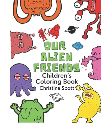 Our Alien Friends Coloring Book