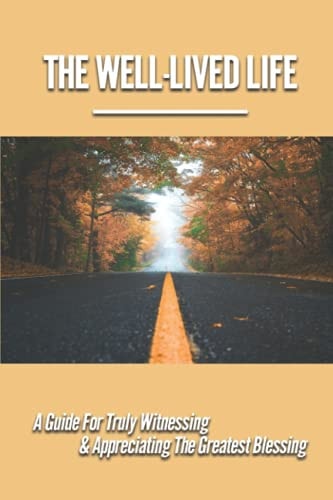 The Well-Lived Life A Guide For Truly Witnessing & Appreciating The Greatest Blessing: Stories Of People Overcoming Adversity And Embodying Love And Hope