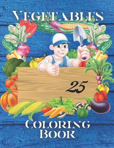 Vegetables Coloring Book This Fantastic and Creative Vegetables Coloring Book for Kids