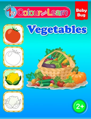 Colour and Learn Vegetables