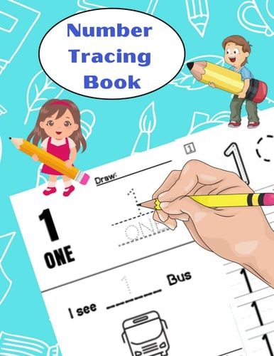 Number Tracing Book Learn to Write Numbers for Kids