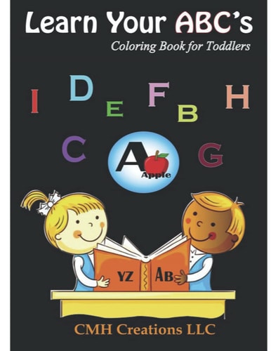 Learn Your ABC's Coloring Book for Toddlers