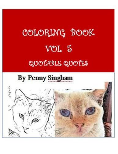 Coloring Book Vol 5 Quotable Qoutes