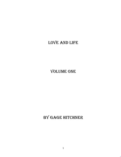 Love And Life: Volume One
