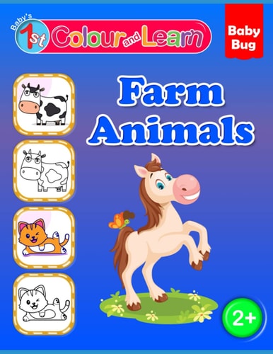 Colour and Learn Farm Animals