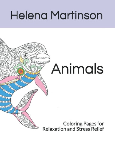 Animals Coloring Pages for Relaxation and Stress Relief