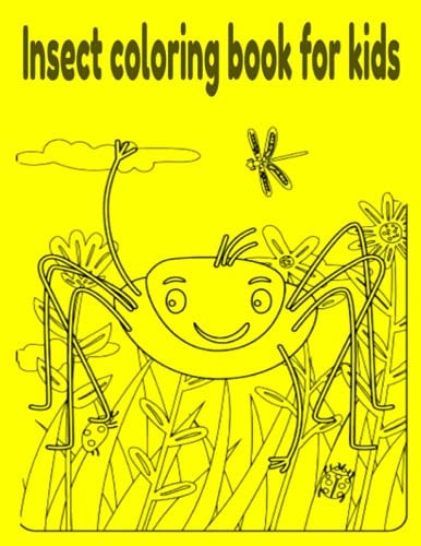Insect Coloring Book for Kids