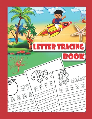 Letter Tracing Book Alphabet Writing Preschool, Kindergarten, and Kids Ages 2-5