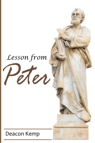 Lesson From Peter Life of Peter. Bible Study, Christian Books, Jesus Calling, Faith Over Fear, Peter and the Rock