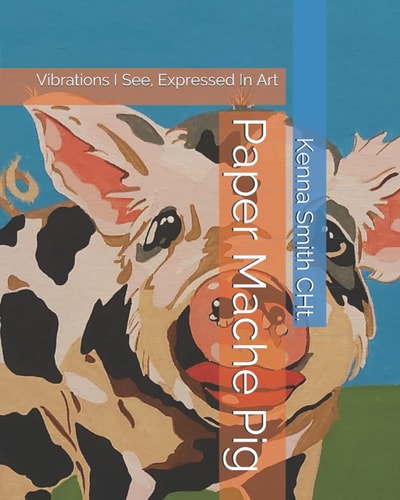 Paper Mache Pig Vibrations I See, Expressed In Art