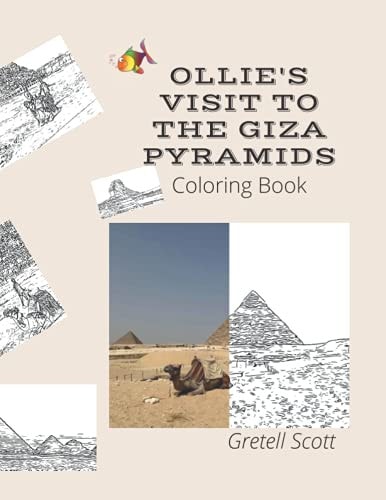 Ollie's Visit to the Giza Pyramids Coloring Book
