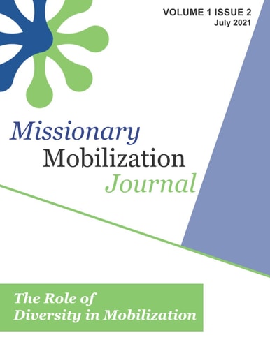 Missionary Mobilization Journal Volume 1 Issue 2 The Role of Diversity in Mobilization
