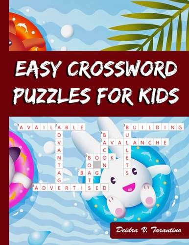 Easy Crossword Puzzles for Kids Large-Print Best Puzzle Book