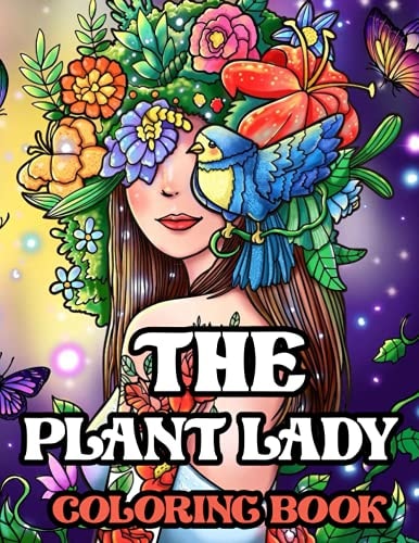 The Plant Lady Coloring Book