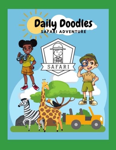 Daily Doodles Safari Adventure Activity Book